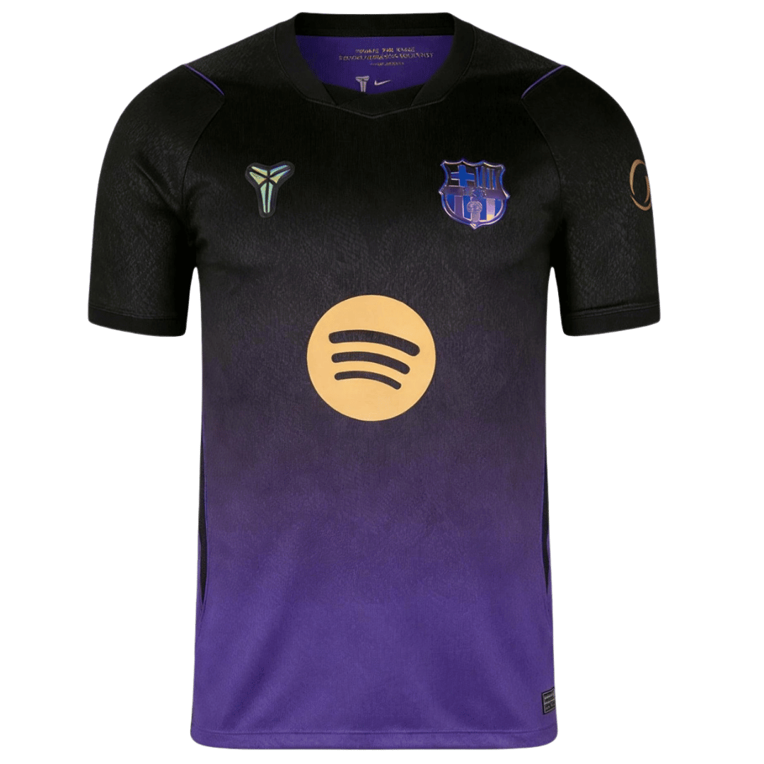 PEDRI #8 Barcelona Extérieur Maillot 2026/27 Black/Purple - UCL