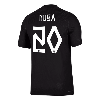 NUSA #20 Norvège Extérieur Maillot - Coupe du Monde 2026 Noir Joueur