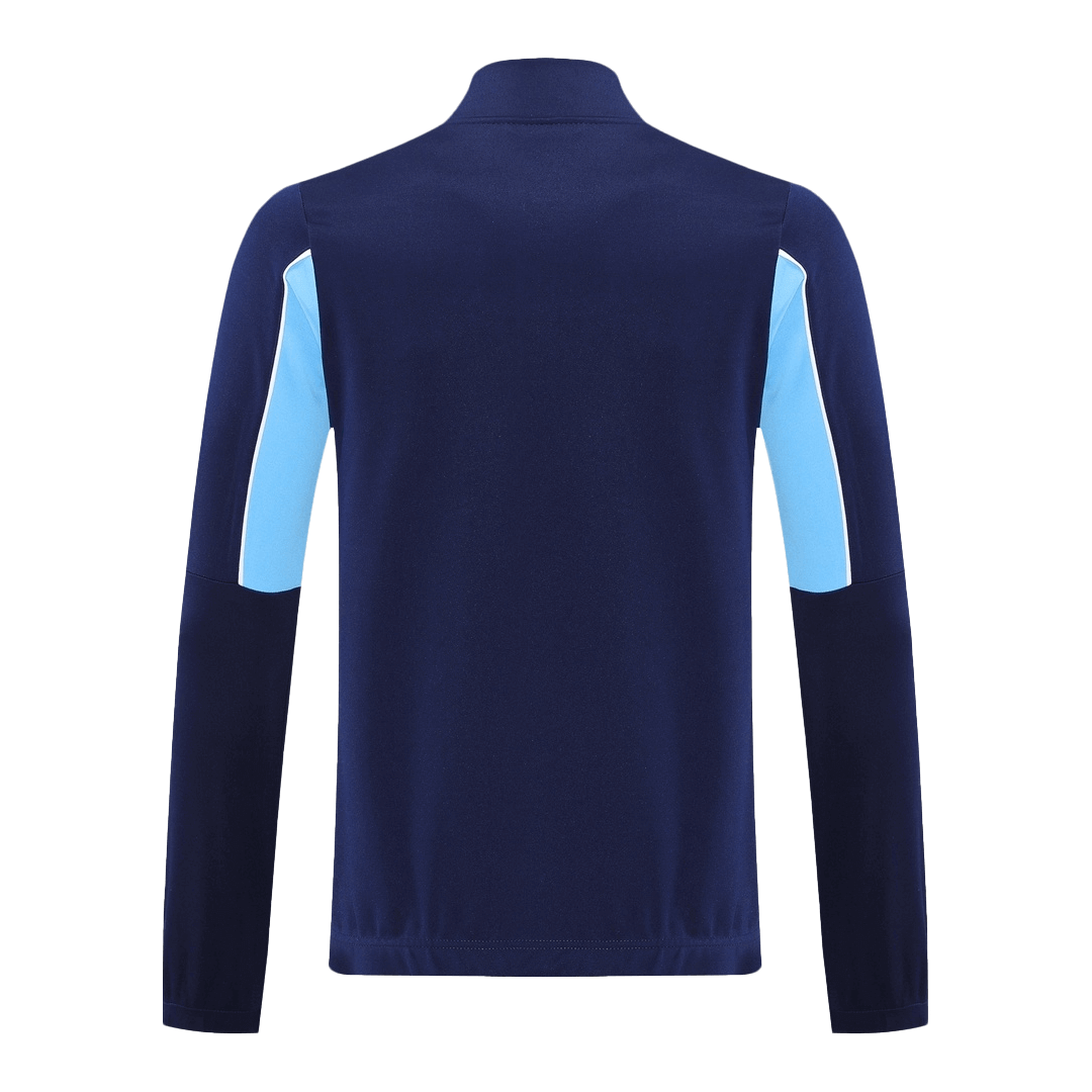 Manchester City Veste de Football Kit 2025/26 Bleu marine