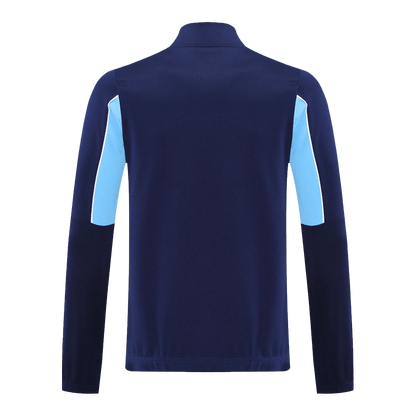 Manchester City Veste de Football Kit 2025/26 Bleu marine