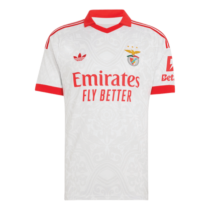 Benfica Extérieur Maillot 2026/27 Blanc Joueur