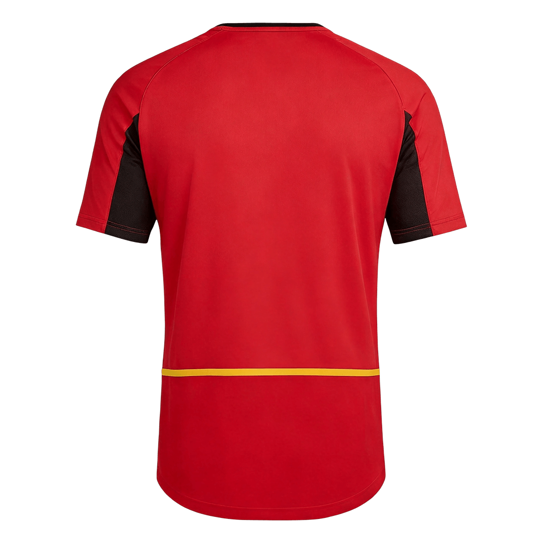 Maillot Rétro Domicile Belgique 2002 Rouge