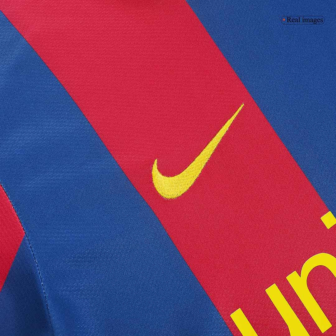 Maillot Domicile Rétro Barcelone 2010/11 Rouge&Bleu