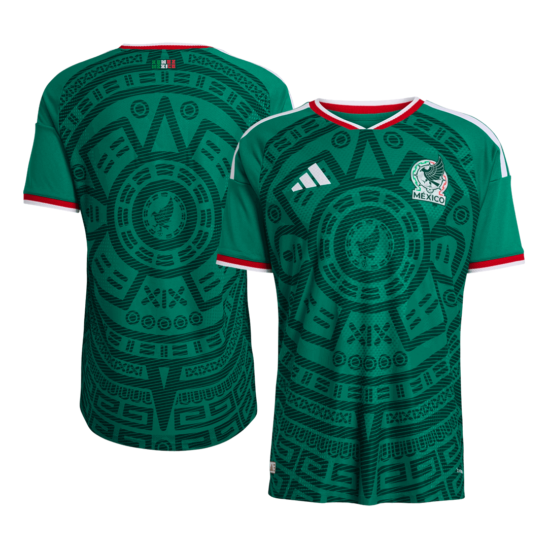 Mexique Domicile Maillot - Coupe du Monde 2026 Vert Joueur