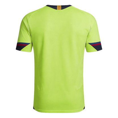 Maillot Rétro Barcelone Extérieur 2005/06 Vert Fluo
