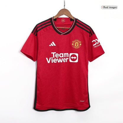Manchester United Maillot Domicile 2023/24 Rouge
