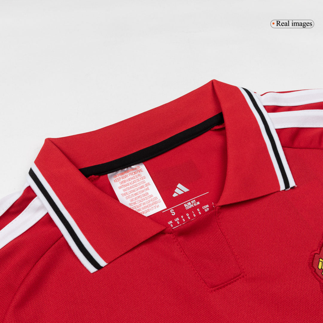 B.FERNANDES #8 Manchester United Maillot Domicile 2026/27 Rouge