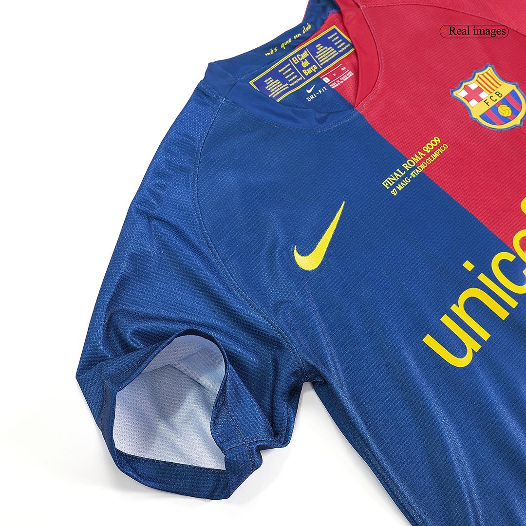 Retro MESSI #10 Barcelona Domicile Maillot 2008/09 - UCL