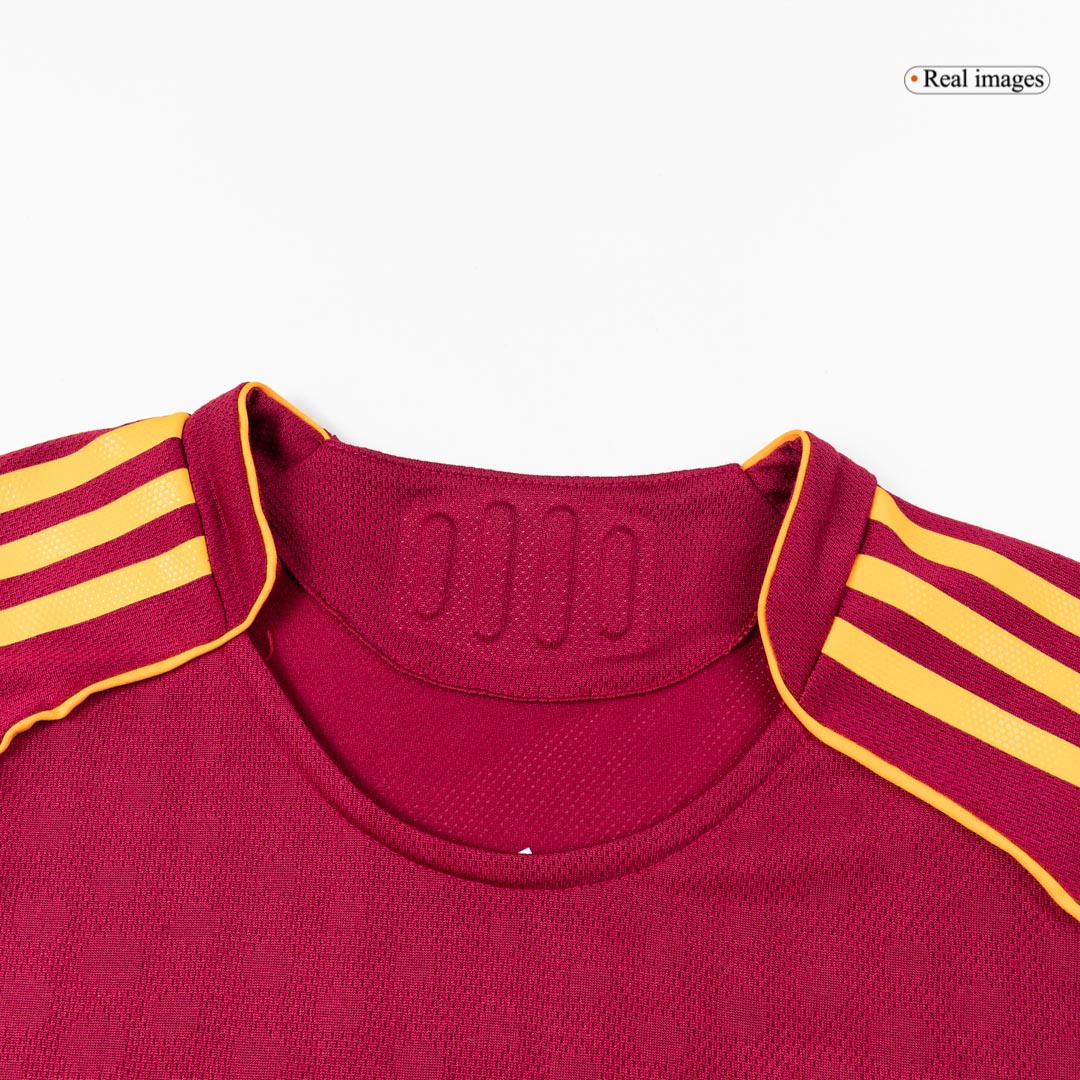 Maillot Domicile AS Roma 2025/26 Rouge Joueur