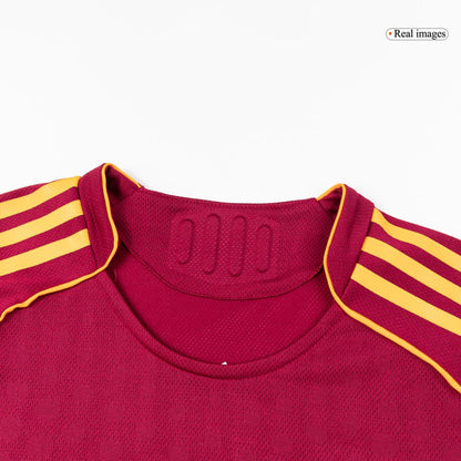 Maillot Domicile AS Roma 2025/26 Rouge Joueur