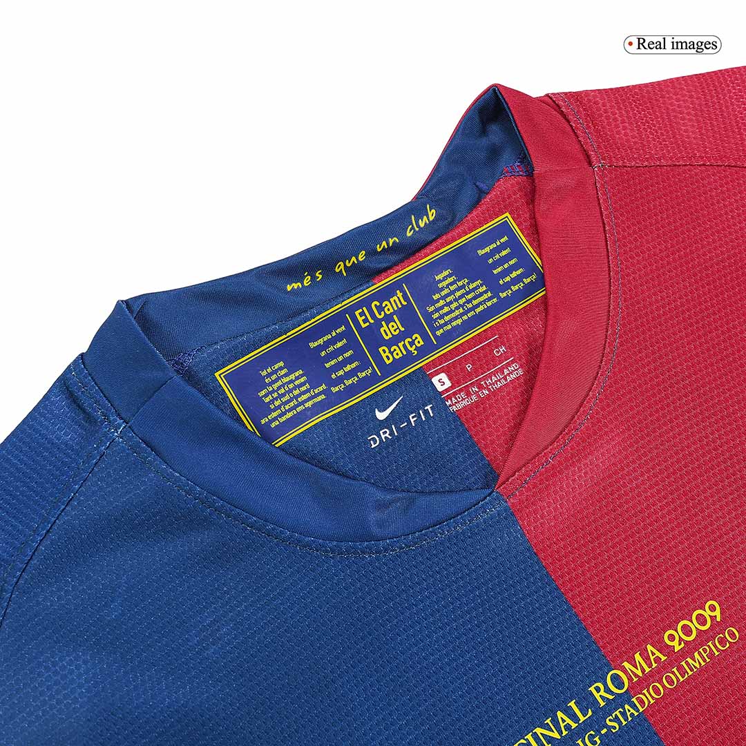 Maillot Domicile Rétro Barcelone 2008/09 - UCL