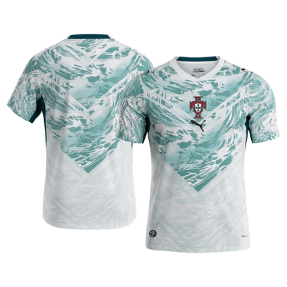 Maillot Extérieur Portugal - Coupe du Monde 2026 Blanc&Vert