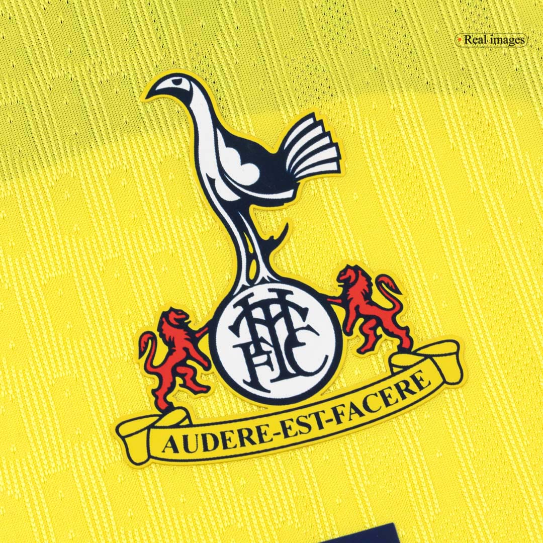 Tottenham Hotspur Third Maillot 2025/26 Jaune Joueur