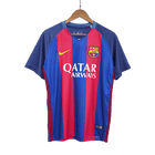 Retro Barcelona Domicile Maillot 2016/17 Rouge&Bleu