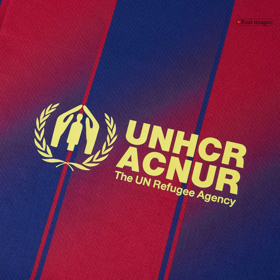 ROONY #19 Barcelone Maillot Domicile 2025/26 Rouge&Bleu - UCL - Super