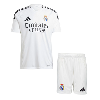 Kit Maillot Domicile Real Madrid 2024/25 Blanc