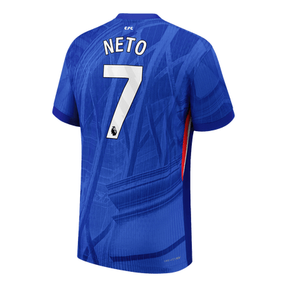 NETO #7 Chelsea Maillot Domicile 2025/26 Bleu Joueur