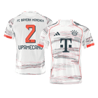 UPAMECANO #2 Bayern Munich Extérieur Maillot 2025/26 Blanc Joueur