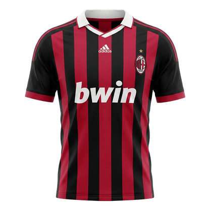 Retro AC Milan Domicile Maillot 2009/10 Rouge&Noir