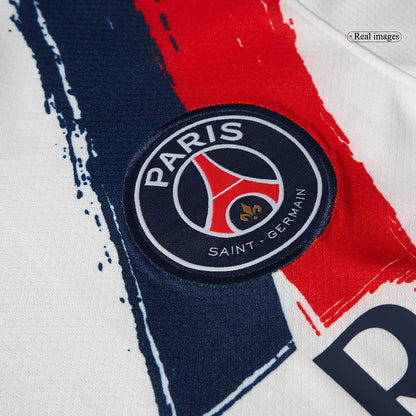 O.DEMBÉLÉ #10 PSG Extérieur Maillot 2025/26 Blanc