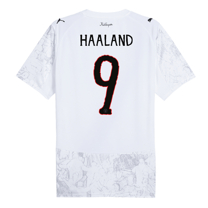 HAALAND #9 Manchester City Maillot - Coupe du Monde 2025/26 Blanc