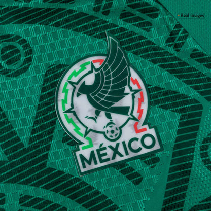 Mexique Domicile Maillot - Coupe du Monde 2026 Vert Joueur