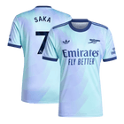 SAKA #7 Arsenal Third Maillot 2024/25 Purple&Blue