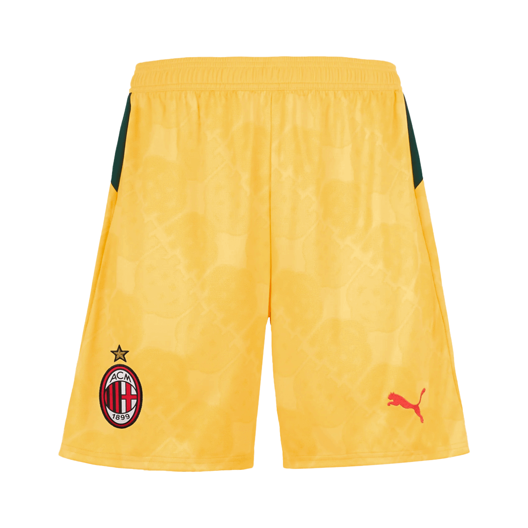 AC Milan Troisième Maillot Kit 2025/26 Jaune