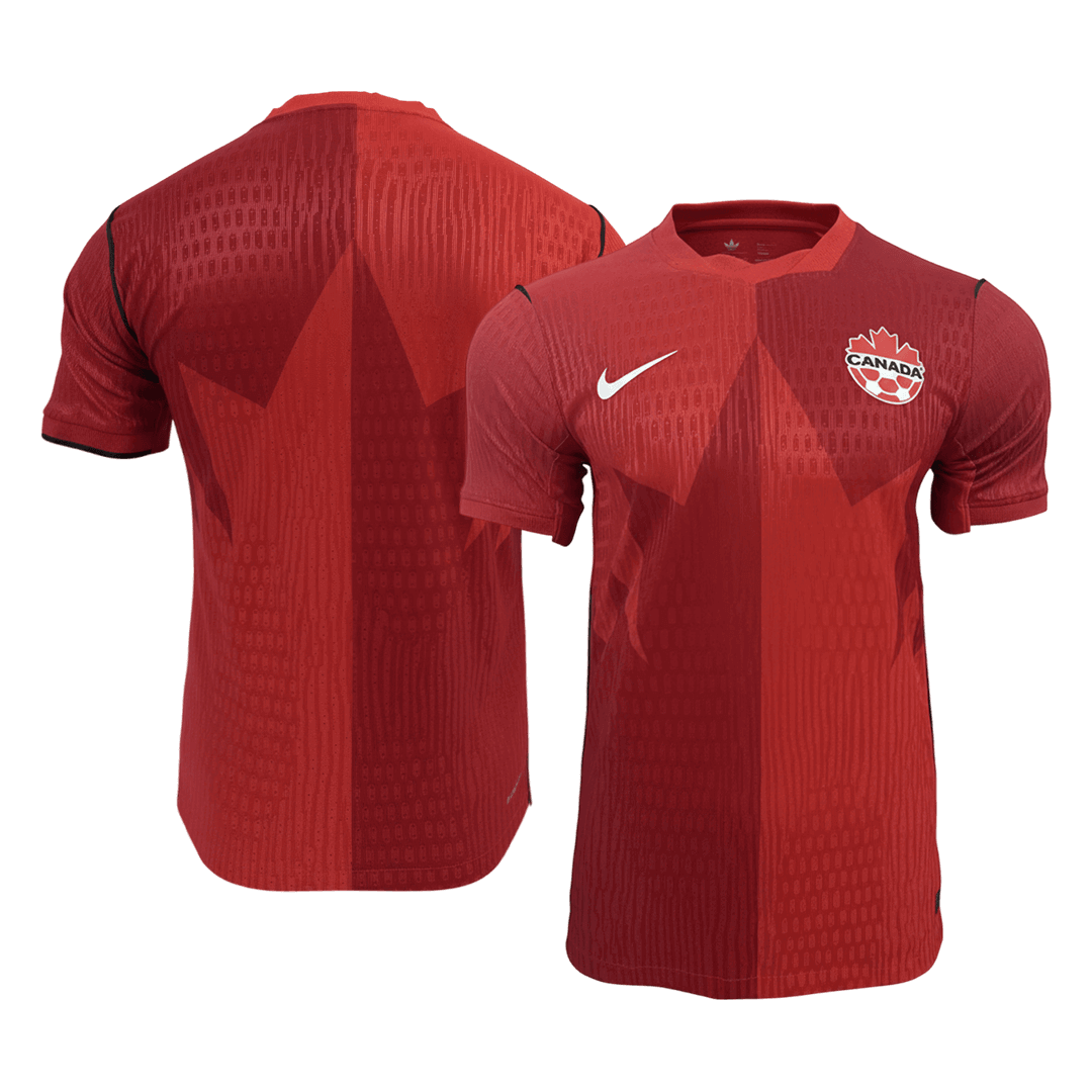 Maillot Domicile Canada - Coupe du Monde 2026 Rouge Joueur