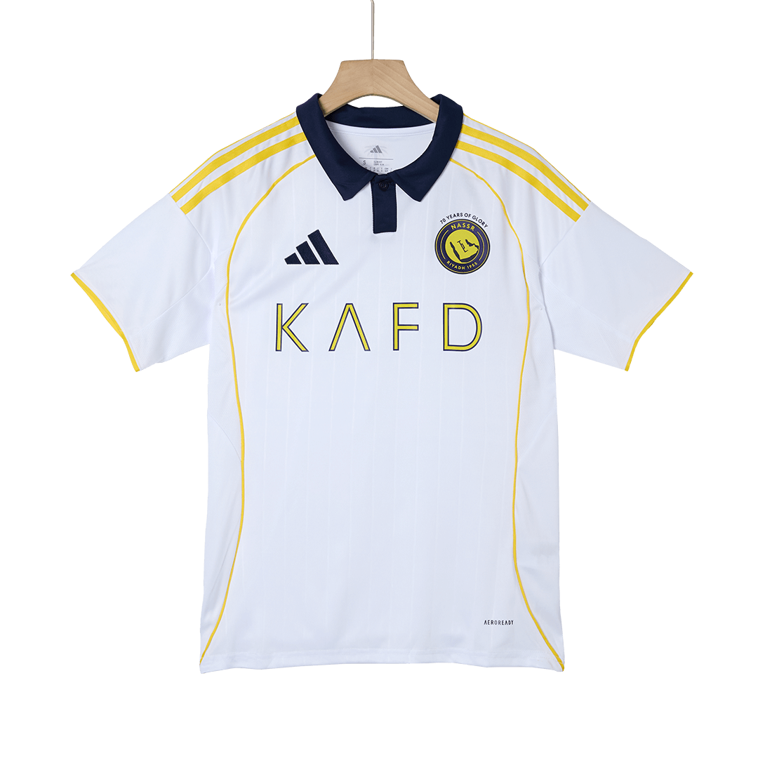 RONALDO #7 Al Nassr Troisième Maillot 2025/26 Blanc