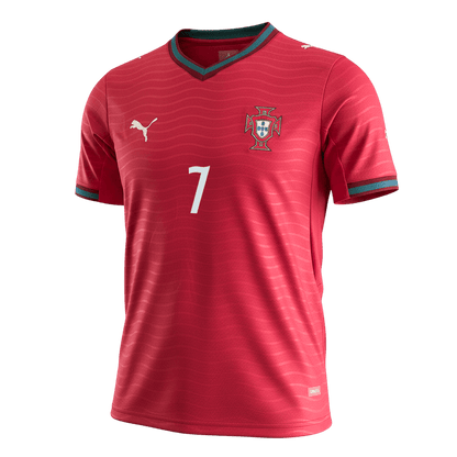 RONALDO #7 Portugal Home Jersey - 2026 World Cup Red - Super