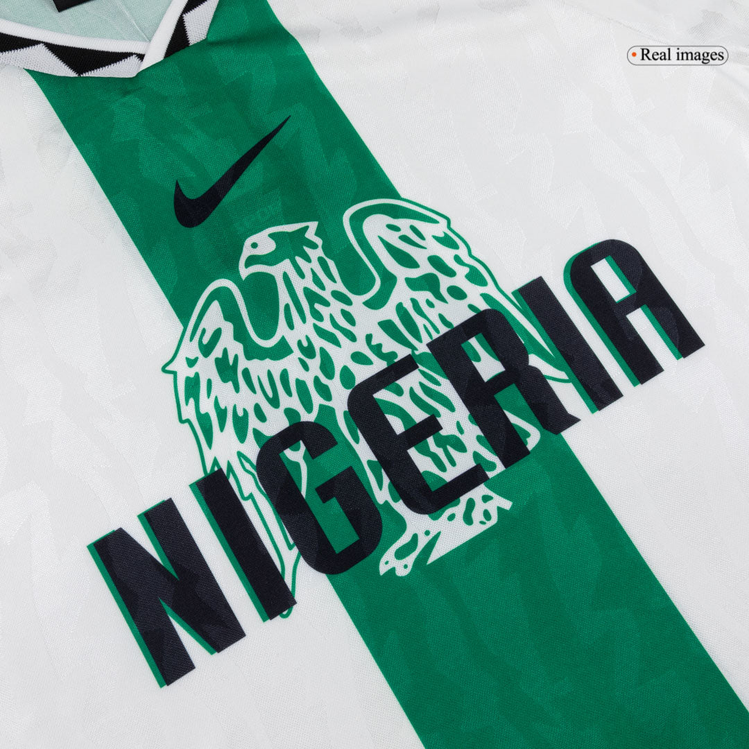 Maillot Rétro Nigeria Extérieur 1996 Vert&Blanc