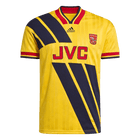 Retro Arsenal Extérieur Maillot 1993/94 Jaune