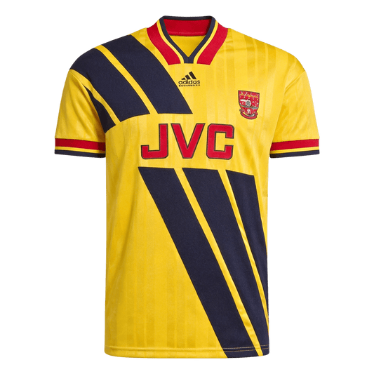 Maillot rétro Arsenal Extérieur 1993/94 jaune
