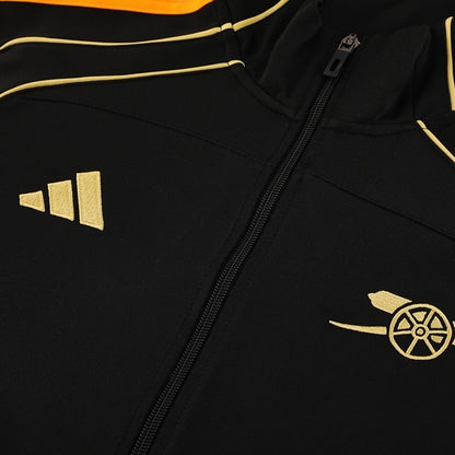 Arsenal Veste de football kit 2025/26 Noir