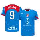 SØRLOTH #9 Atletico Madrid Troisième Maillot 2025/26 Bleu Joueur