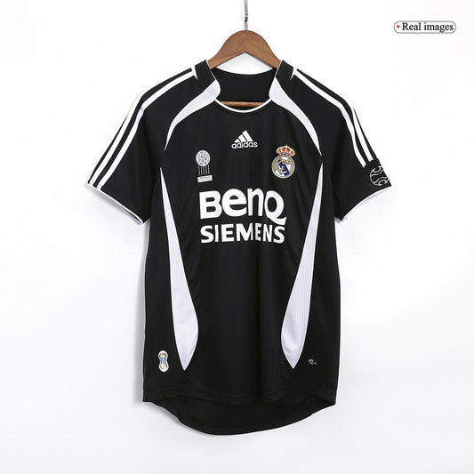 Maillot Rétro Real Madrid Extérieur 2006/07 Noir