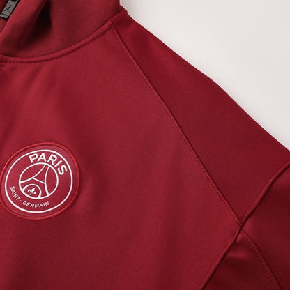 PSG Veste de Football Kit 2025/26 Rouge