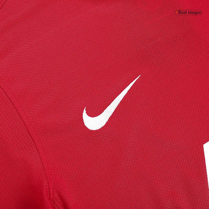 Maillot Rétro Domicile Manchester United 2011/12 Rouge