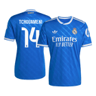 TCHOUAMENI #14 Real Madrid Troisième Maillot 2025/26 Bleu