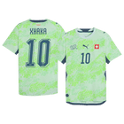 XHAKA #10 Suisse Extérieur Maillot - Coupe du Monde 2026 Vert