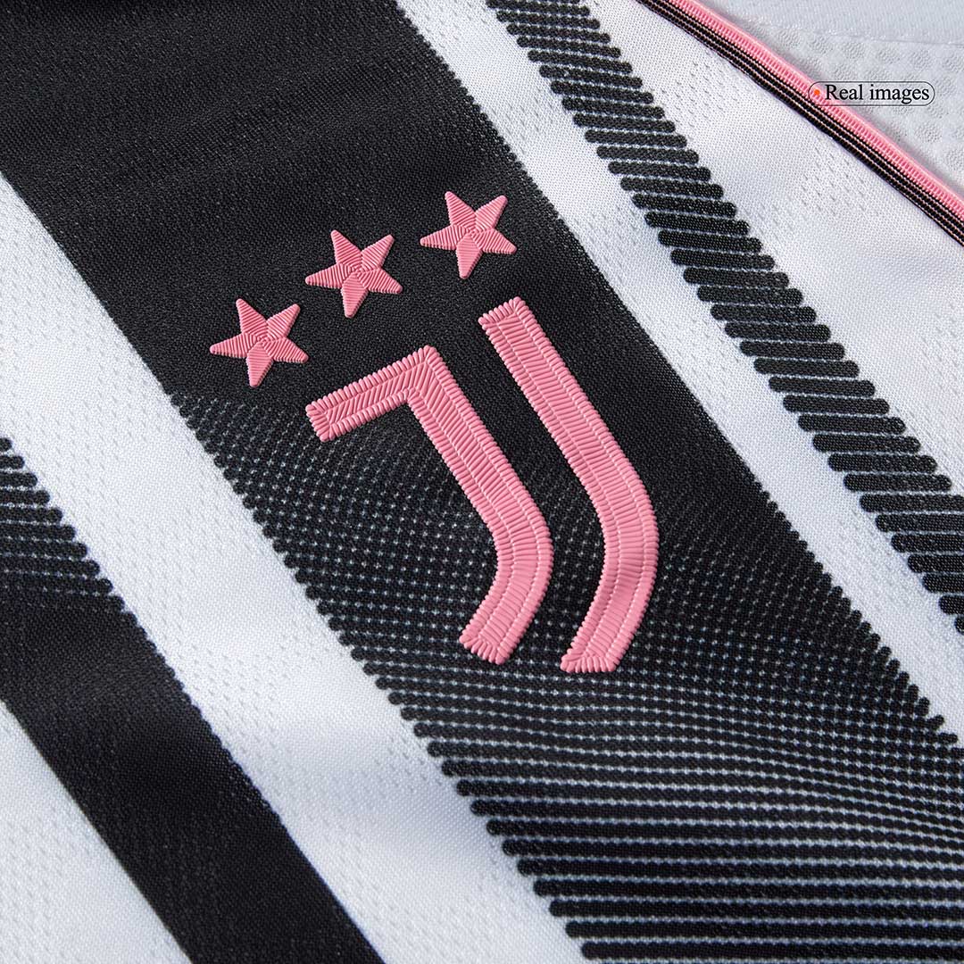 Maillot Domicile Juventus 2025/26 Noir&Blanc Joueur