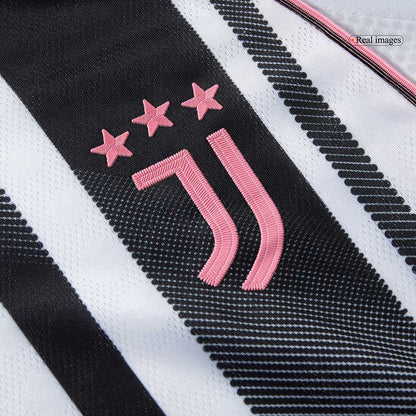 Maillot Domicile Juventus 2025/26 Noir&Blanc Joueur