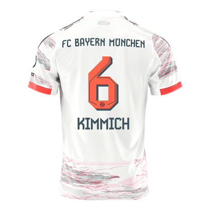 KIMMICH #6 Bayern Munich Maillot Extérieur 2025/26 Blanc