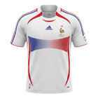 Retro France Extérieur Maillot 2006 Blanc