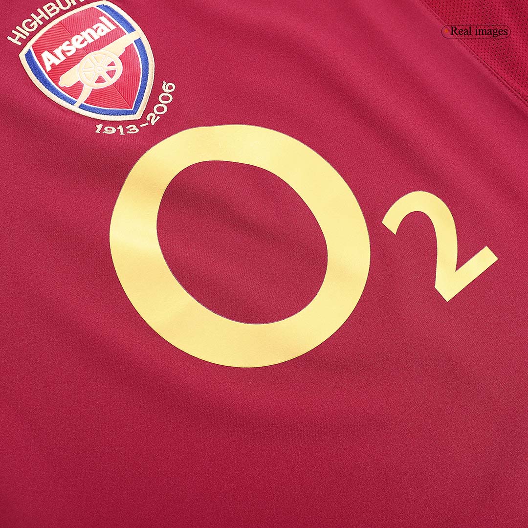 Maillot Rétro Domicile Arsenal 2005/06