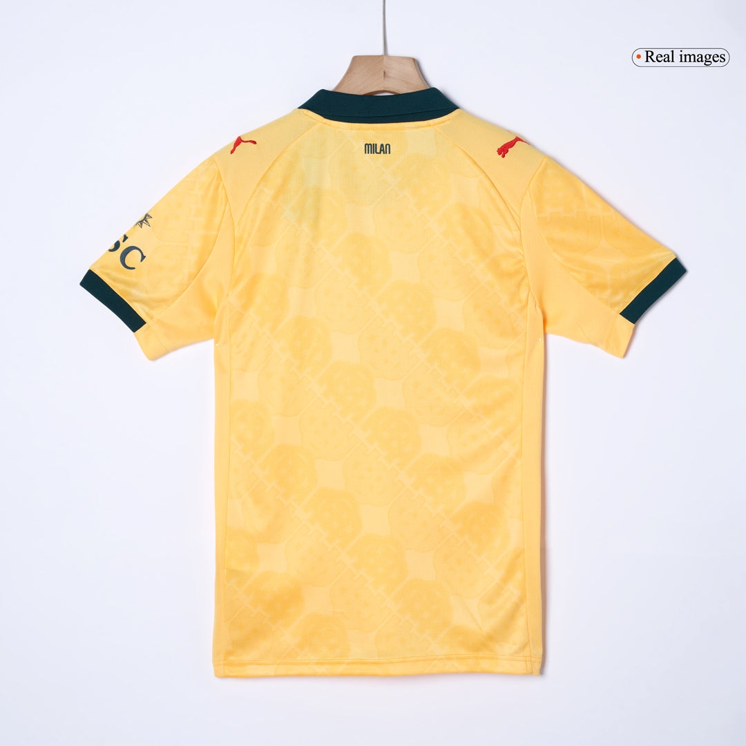 Maillot Third AC Milan 2025/26 Jaune
