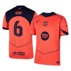 GAVI #6 Maillot Domicile Barcelone 2025/26 Orange - UCL