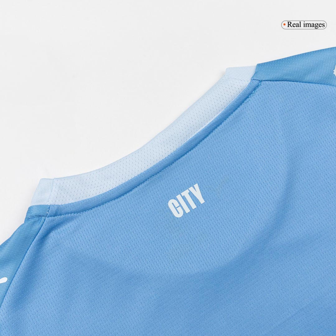 HAALAND #9 Manchester City Domicile Maillot 2026/27 Bleu - UCL