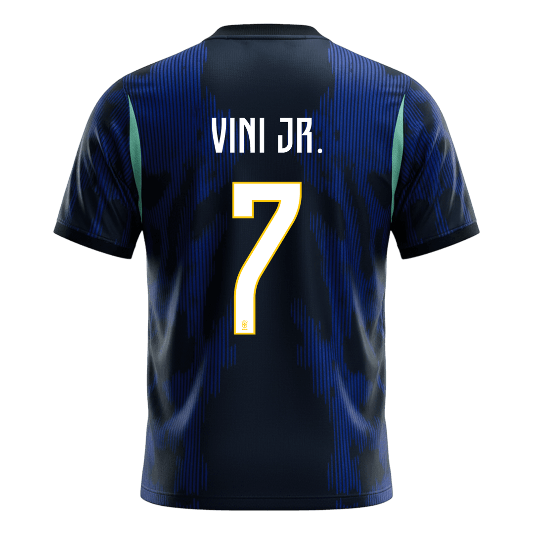 VINI JR. #7 Brazil Away Jersey - 2026 World Cup Navy Blue